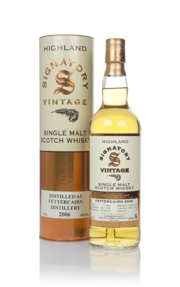 Fettercairn 11 Year Old 2006 (casks 107673 & 107674) - Signatory product image