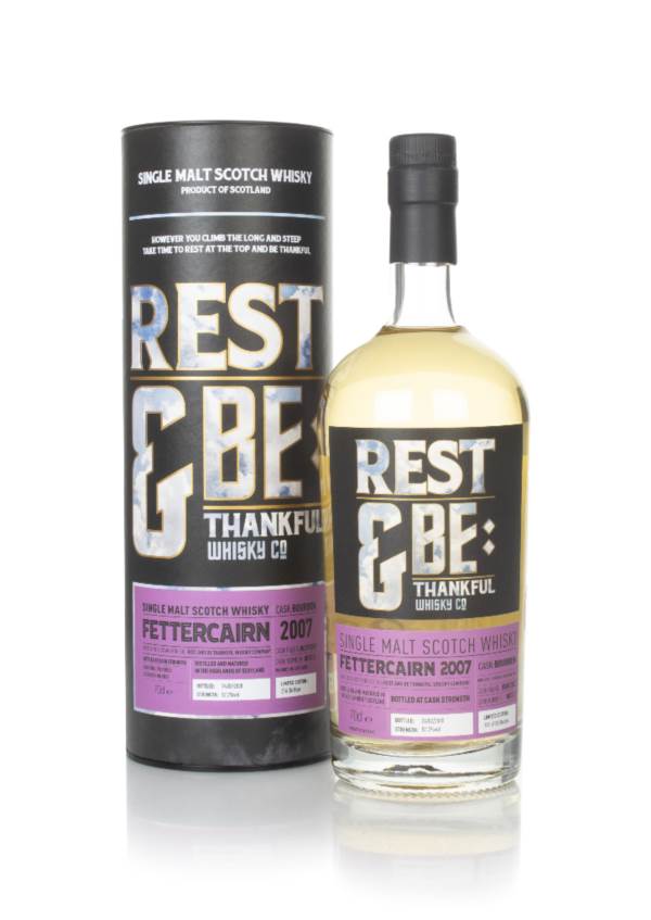 Fettercairn 12 Year Old 2007 (cask 801513) - Rest & Be Thankful product image