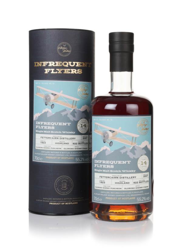 Fettercairn 14 Year Old  2007 (cask 1823) - Infrequent Flyers  (Alistair Walker) product image