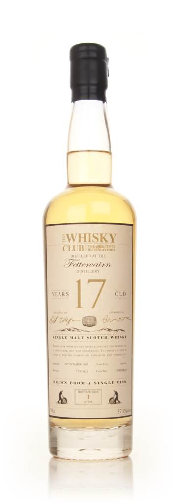 Fettercairn 17 Year Old 1995 (The Whisky Club) product image