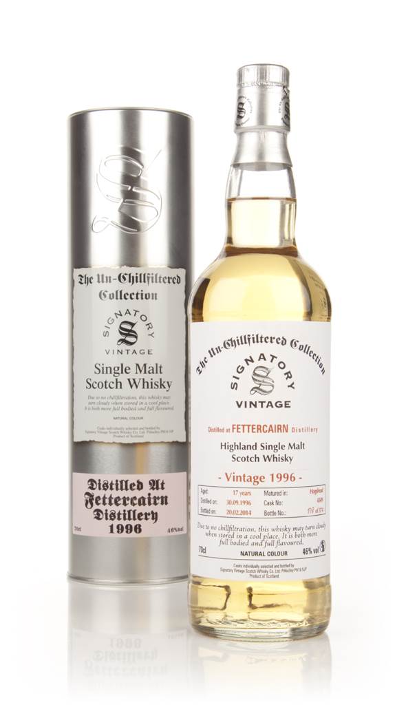 Fettercairn 17 Year Old 1996 (cask 4349) - Un-Chillfiltered (Signatory) product image