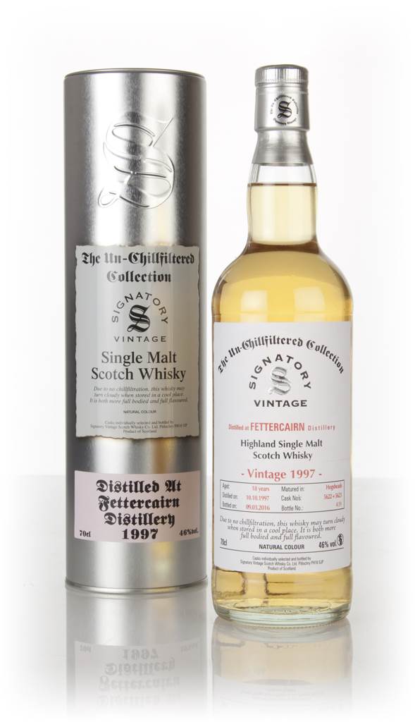 Fettercairn 18 Year Old 1997 (casks 5622 & 5623) - Un-Chillfiltered Collection (Signatory) product image