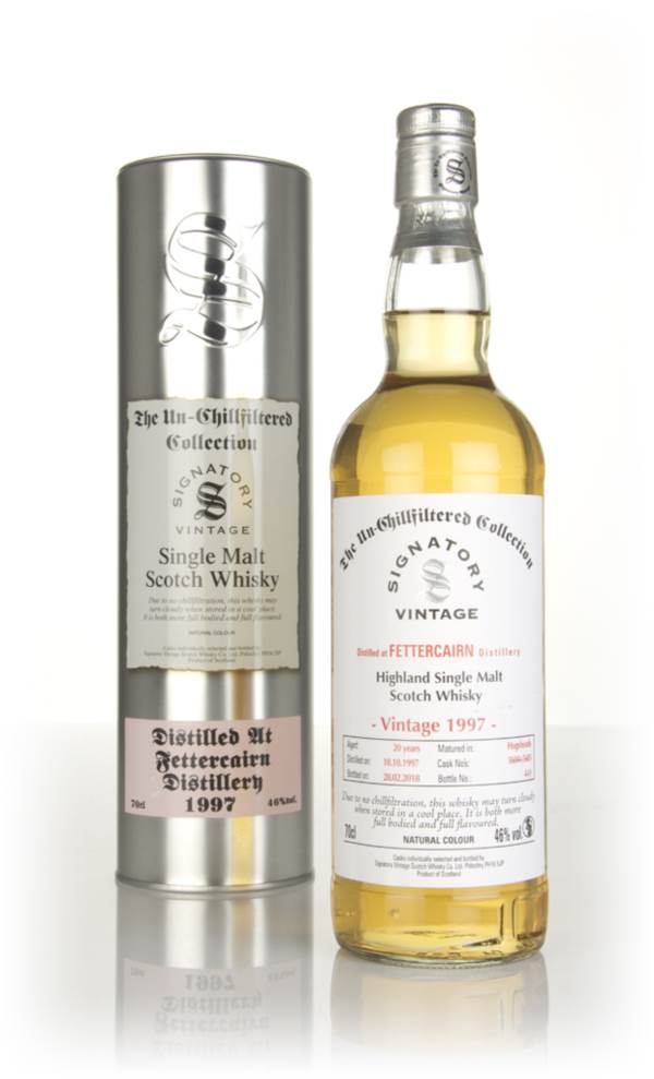 Fettercairn 20 Year Old 1997 (casks 5604 & 5605) - Un-Chillfiltered Collection (Signatory) product image