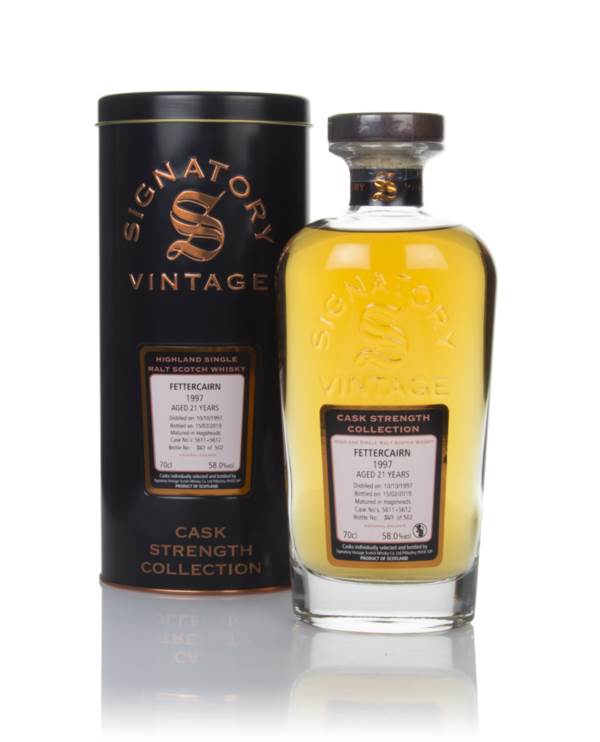 Fettercairn 21 Year Old 1997 (casks 5611 & 5612) - Cask Strength Collection (Signatory) product image