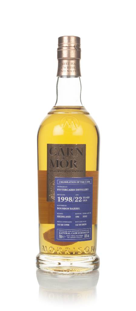 Fettercairn 22 Year Old 1998 (cask 3222) - Celebration of the Cask (Càrn Mòr) product image