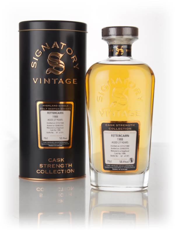Fettercairn 27 Year Old 1988 (cask 1996) - Cask Strength Collection (Signatory) product image