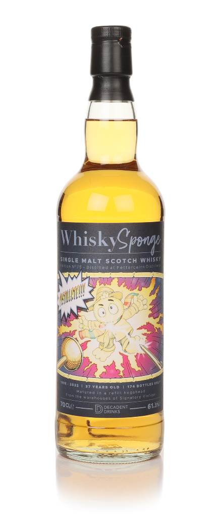 Fettercairn 27 Year Old 1995 - Edition No.75 (Whisky Sponge & Decadent Drinks) product image