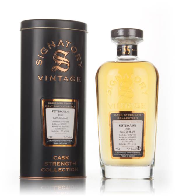 Fettercairn 28 Year Old 1988 (cask 2019) - Cask Strength Collection (Signatory) product image