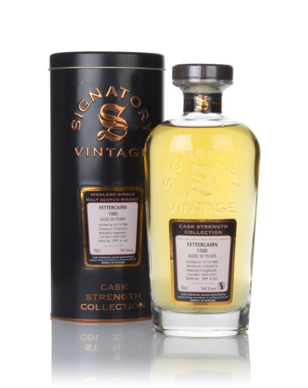 Fettercairn 30 Year Old 1988 (casks 2035 & 2041) - Cask Strength Collection (Signatory) product image