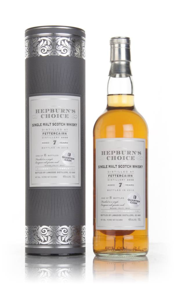 Fettercairn 7 Year Old 2008 (outturn: 85 bottles) - Hepburn's Choice (Langside) product image