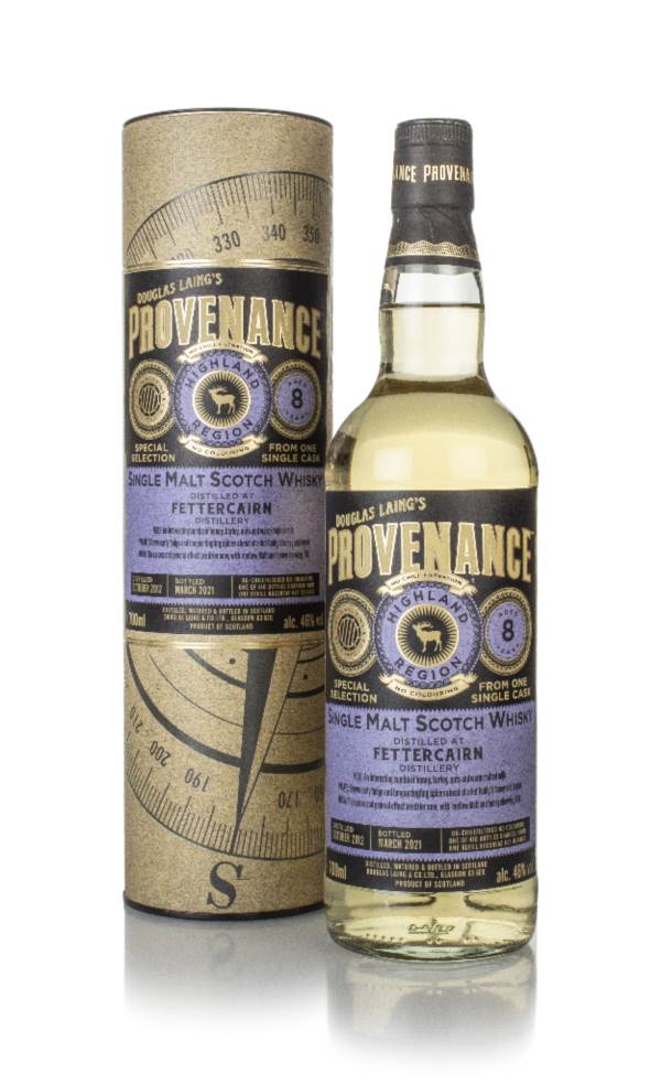 Fettercairn 8 Year Old 2012 (cask 14663) - Provenance (Douglas Laing) product image
