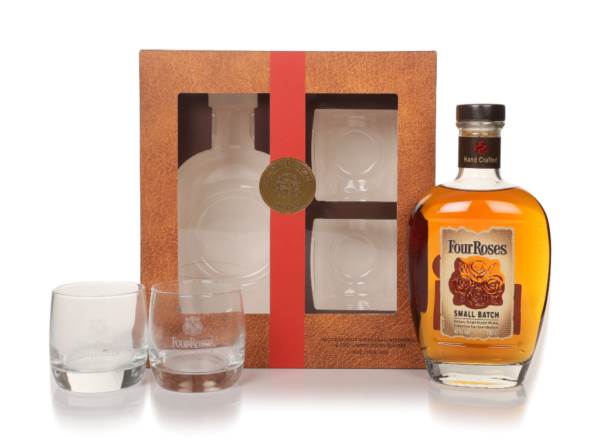 Four Roses Small Batch Bourbon Gift Set with 2x Rocks Glasses product image