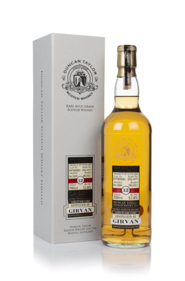 Girvan 12 Year Old 2009 (cask 597000081) - Rare Auld (Duncan Taylor) product image