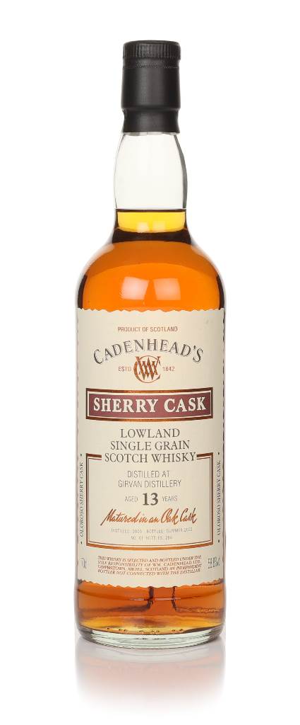 Girvan 13 Years Old 2009 Sherry Cask (WM Cadenhead) product image