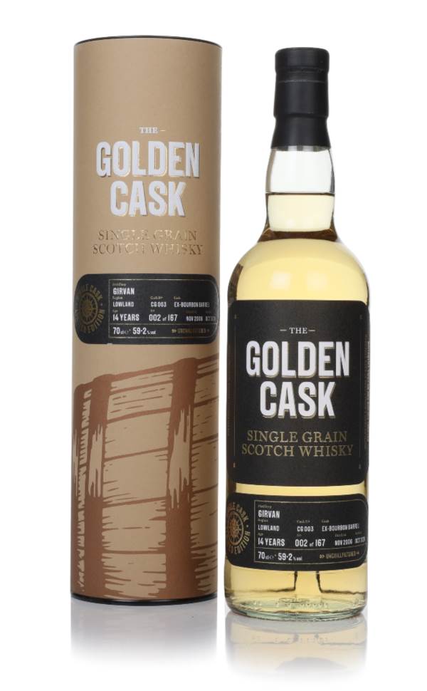 Girvan 14 Year Old 2006 (cask CG003) - The Golden Cask (House of MacDuff) product image