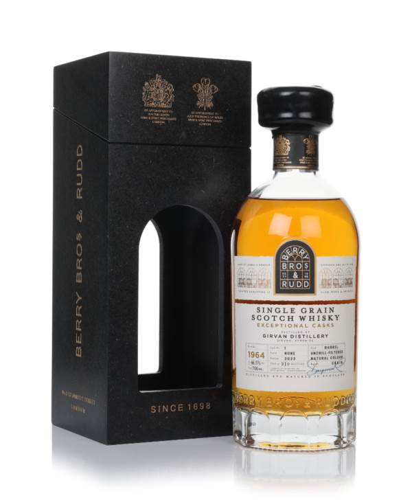 Girvan 1964 (cask 1) (bottled 2022) - Exceptional Cask (Berry Bros. & Rudd) product image