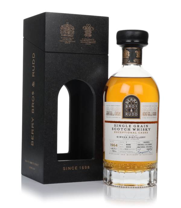 Girvan 1964 (Cask 1) (bottled 2022) - Exceptional Cask (Berry Bros. & Rudd) product image