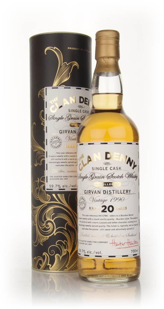  Girvan 20 Year Old 1990 - The Clan Denny (Douglas Laing)  product image