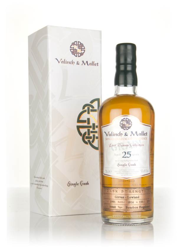 Girvan 25 Year Old 1991 (cask 54468) - Lost Drams Collection (Valinch & Mallet) product image