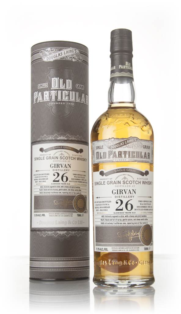 Girvan 26 Year Old 1989 (cask 11061) - Old Particular (Douglas Laing) product image