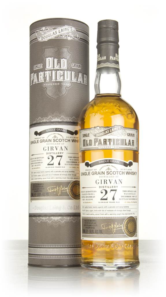 Girvan 27 Year Old 1989 (cask 12191) - Old Particular (Douglas Laing) product image