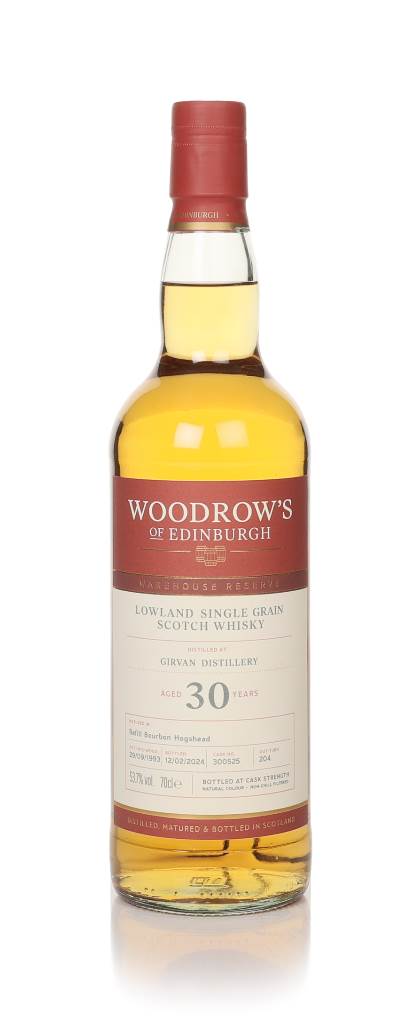 Girvan 30 Year Old 1993 (cask 300525) - Woodrow's of Edinburgh product image