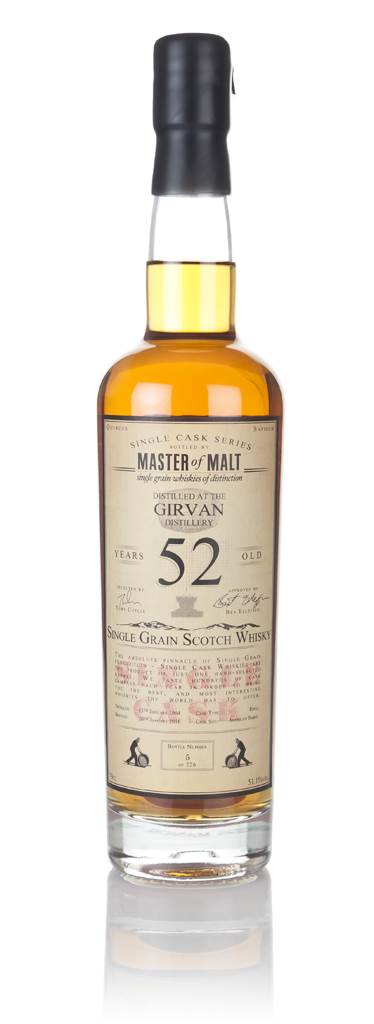 Girvan 52 Year Old 1964 - Single Cask (Master of Malt) product image