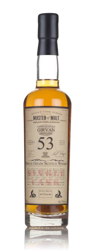 Girvan 53 Year Old 1964 - Single Cask (Master of Malt) product image