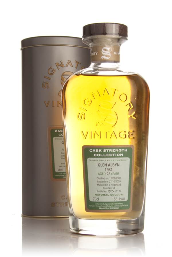 Glen Albyn 28 Year Old 1981 - Cask Strength Collection (Signatory) product image