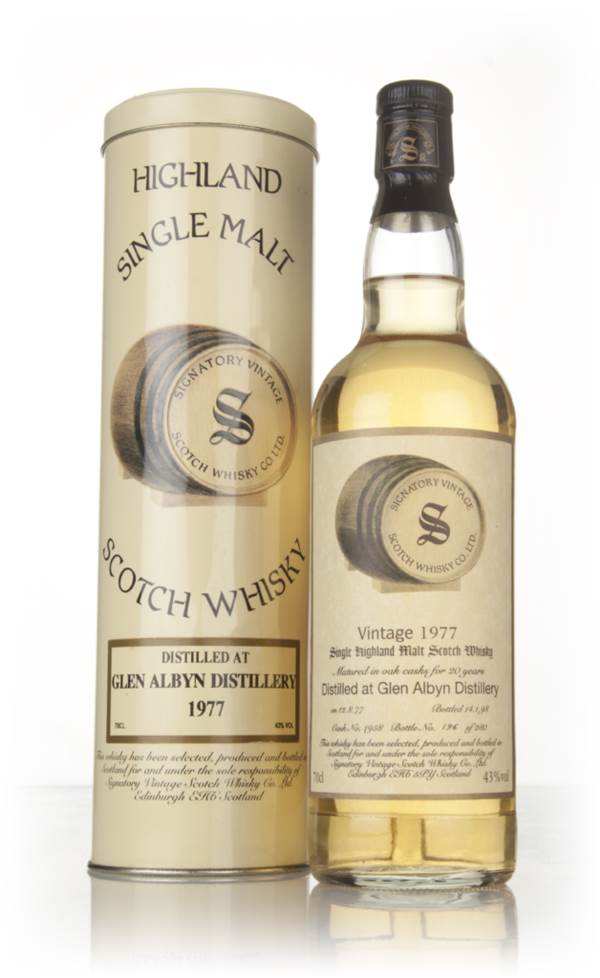 Glen Albyn 20 Year Old 1977 (cask 1958) - Signatory Vintage product image