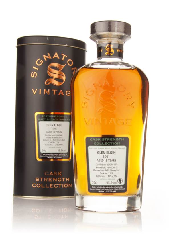 Glen Elgin 19 Year Old 1991 Cask 2324 - Cask Strength Collection (Signatory) product image