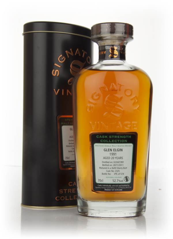 Glen Elgin 20 Year Old 1991 - Cask Strength Collection  ( Signatory) product image