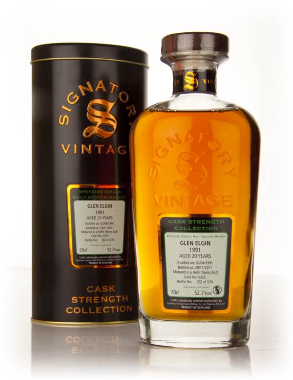 Glen Elgin 20 Year Old 1991 - Cask Strength Collection (Signatory) product image