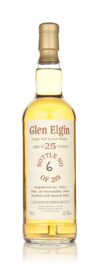 Glen Elgin 25 Year Old 1984 Cask 2852 (Bladnoch) product image