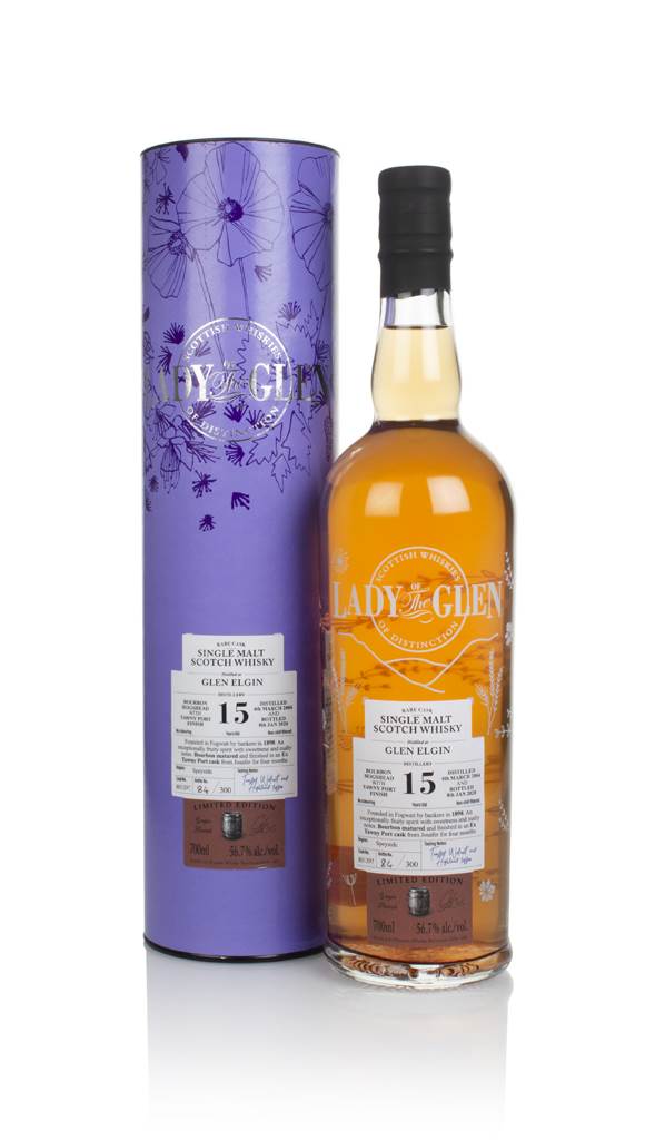 Glen Elgin 15 Year Old 2004 (cask 801297) - Lady of the Glen (Hannah Whisky Merchants) product image