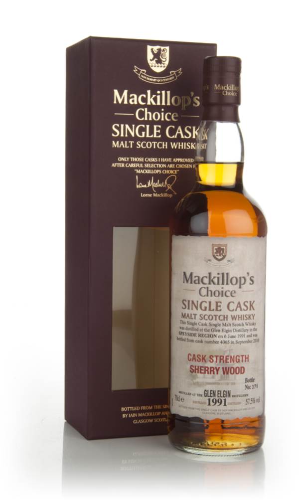 Glen Elgin 19 Year Old 1991 (cask 4065) - Mackillop's Choice product image