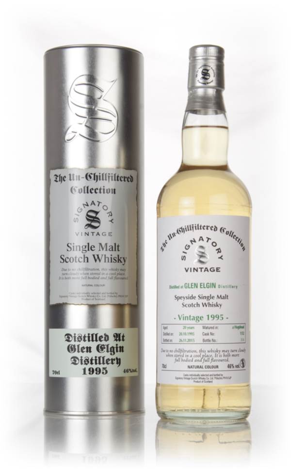 Glen Elgin 20 Year Old 1995 (cask 1152) - Un-Chillfiltered Collection (Signatory) product image