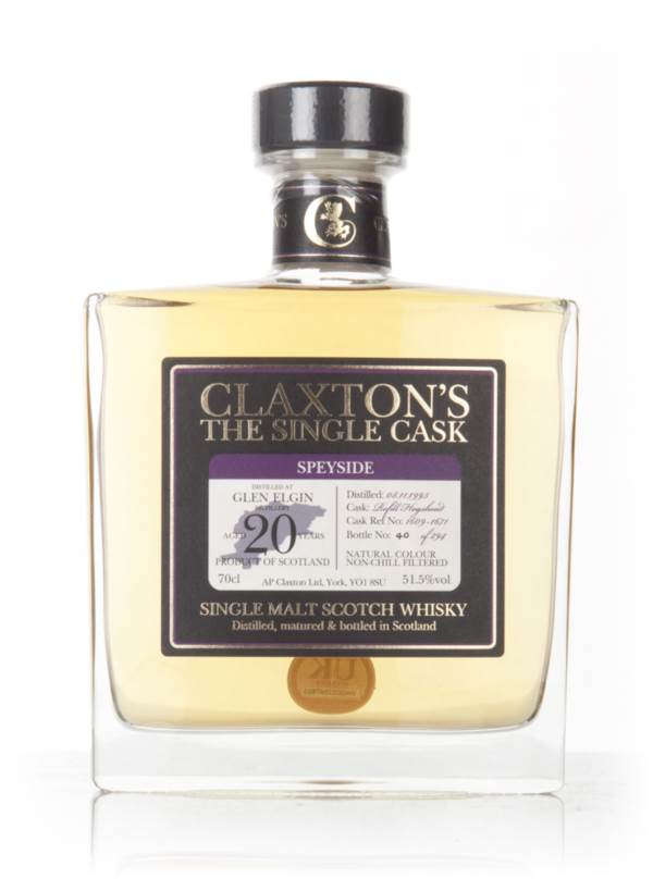 Glen Elgin 20 Year Old 1995 - Claxton's product image