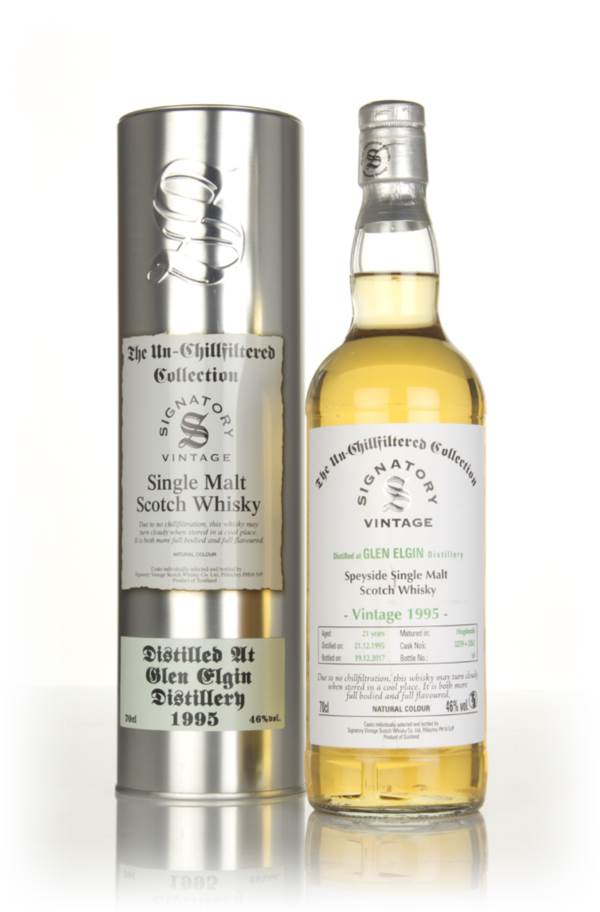Glen Elgin 21 Year Old 1995 (cask 3259 & 3262) - Un-Chillfiltered Collection (Signatory) product image