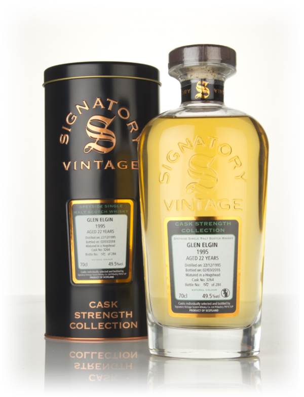 Glen Elgin 22 Year Old 1995 (cask 3264) - Cask Strength Collection (Signatory) product image