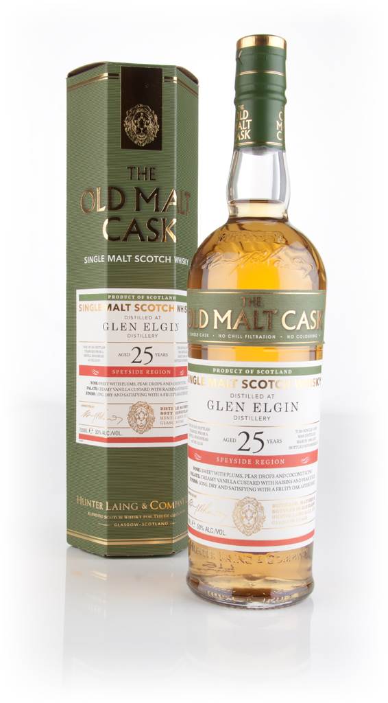 Glen Elgin 25 Year Old 1990 (cask 12155) - Old Malt Cask (Hunter Laing) product image