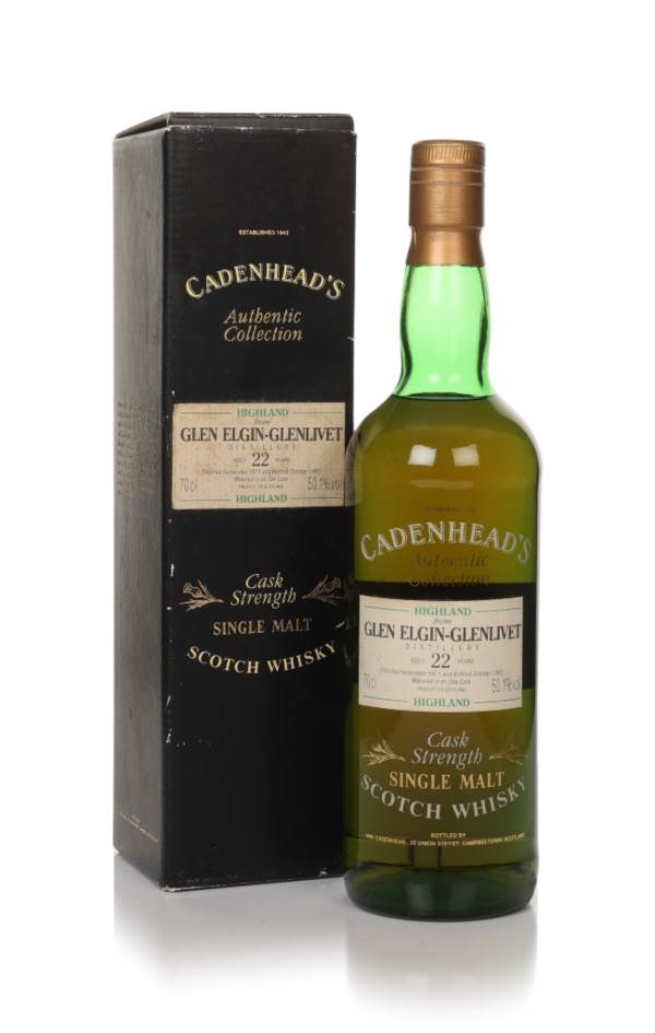 Glen Elgin-Glenlivet 22 Year Old 1971 - Cadenhead's Authentic Collection product image