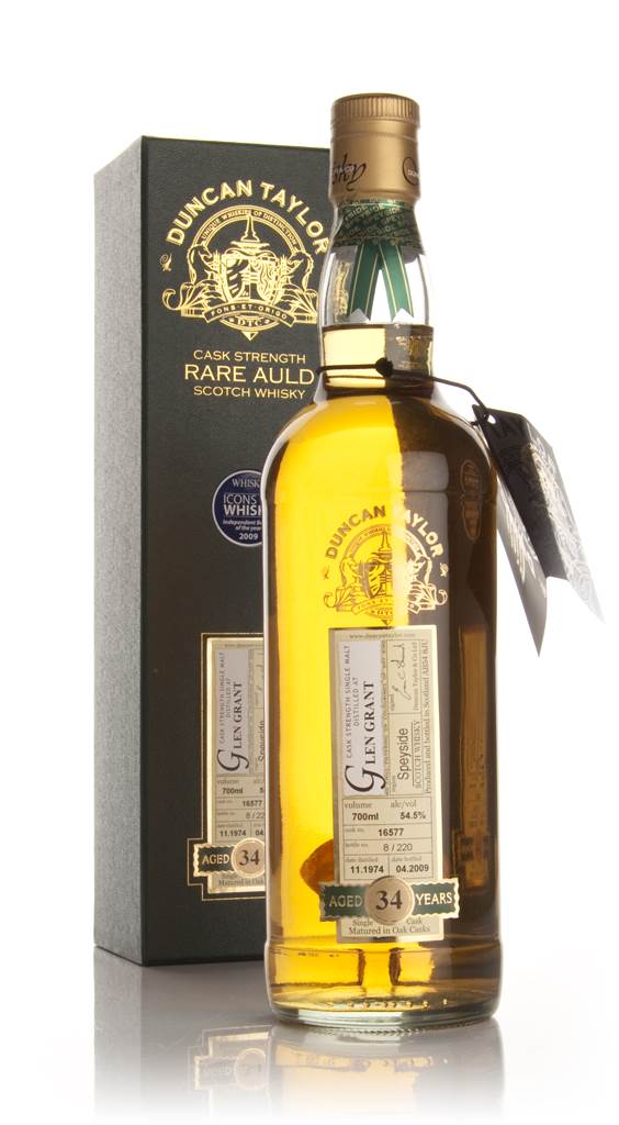 Glen Grant 34 Year Old 1974 - Rare Auld (Duncan Taylor) product image