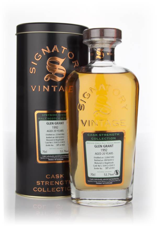 Glen Grant 20 Year Old 1992 - Cask Strength Collection (Signatory) product image