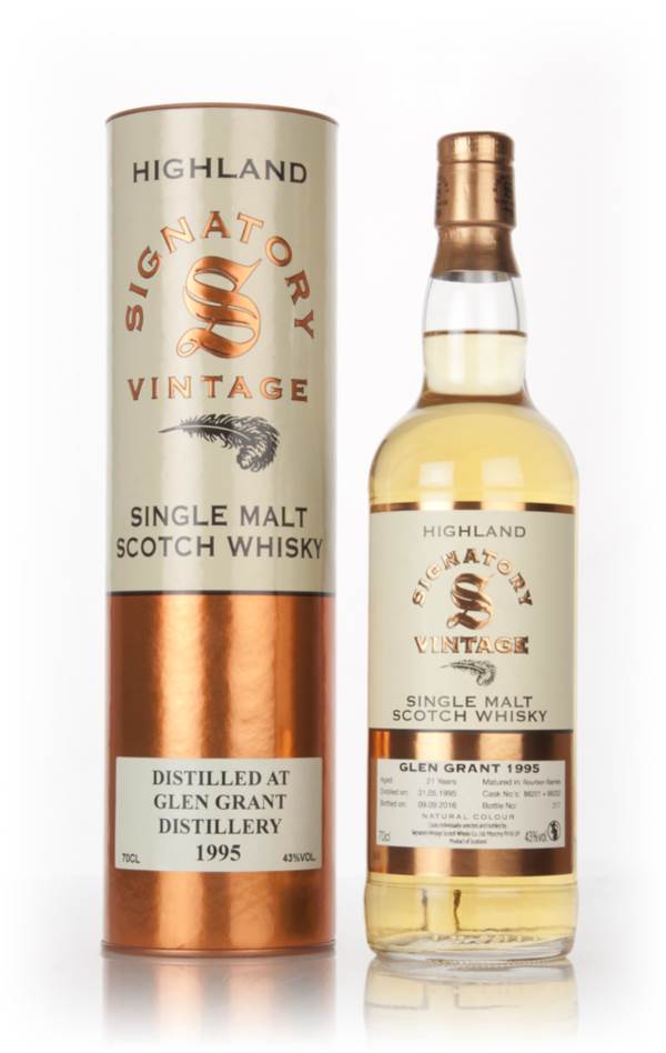 Glen Grant 21 Year Old 1995 (casks 88201 & 88202) - Signatory product image