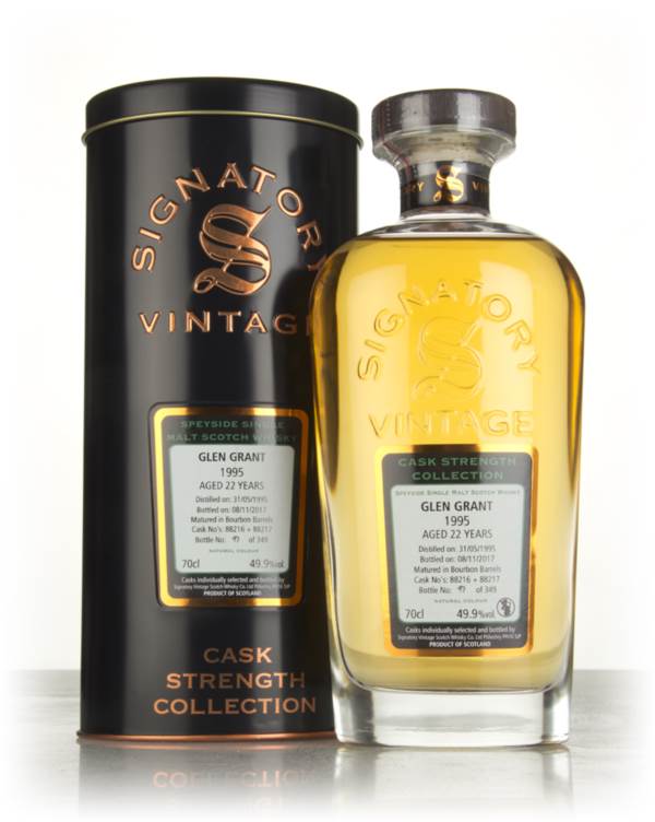 Glen Grant 21 Year Old 1995 (casks 88216 & 88217) - Cask Strength Collection (Signatory) product image