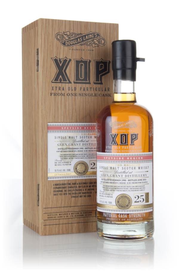 Glen Grant 25 Year Old 1990 (cask 11180) - Xtra Old Particular (Douglas Laing) product image