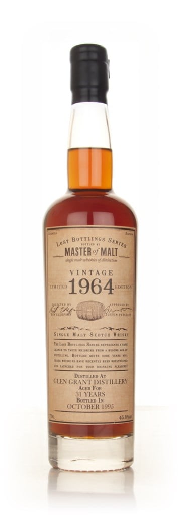 Glen Grant 31 Year Old 1964 - Lost Bottlings Series (Master of Malt)