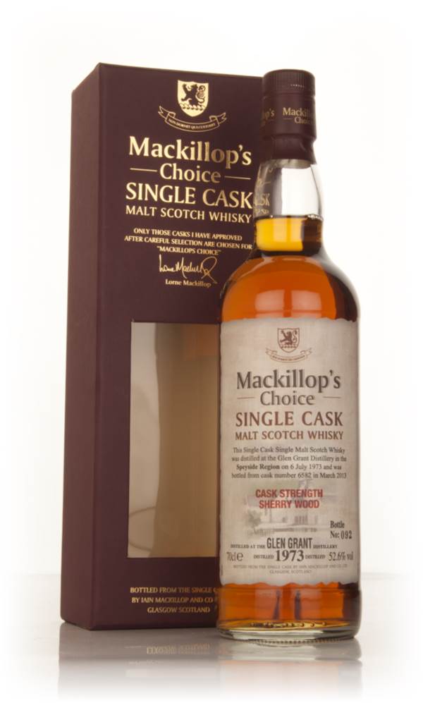 Glen Grant 39 Year Old 1973 (cask 6582) - Mackillop's Choice product image