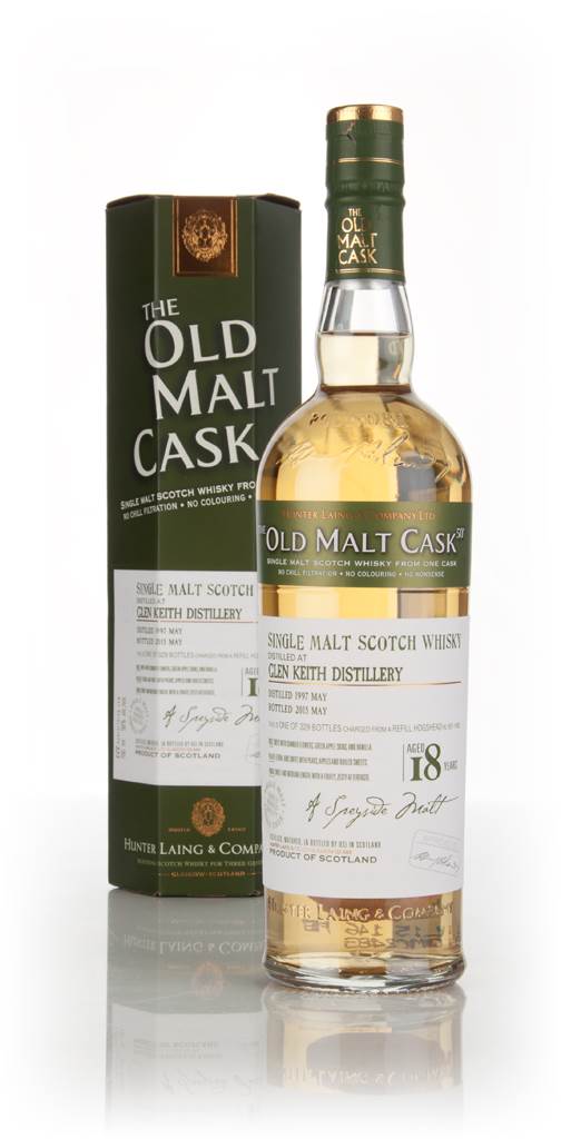 Glen Keith 18 Year Old 1997 (cask 11405) - Old Malt Cask (Hunter Laing) product image